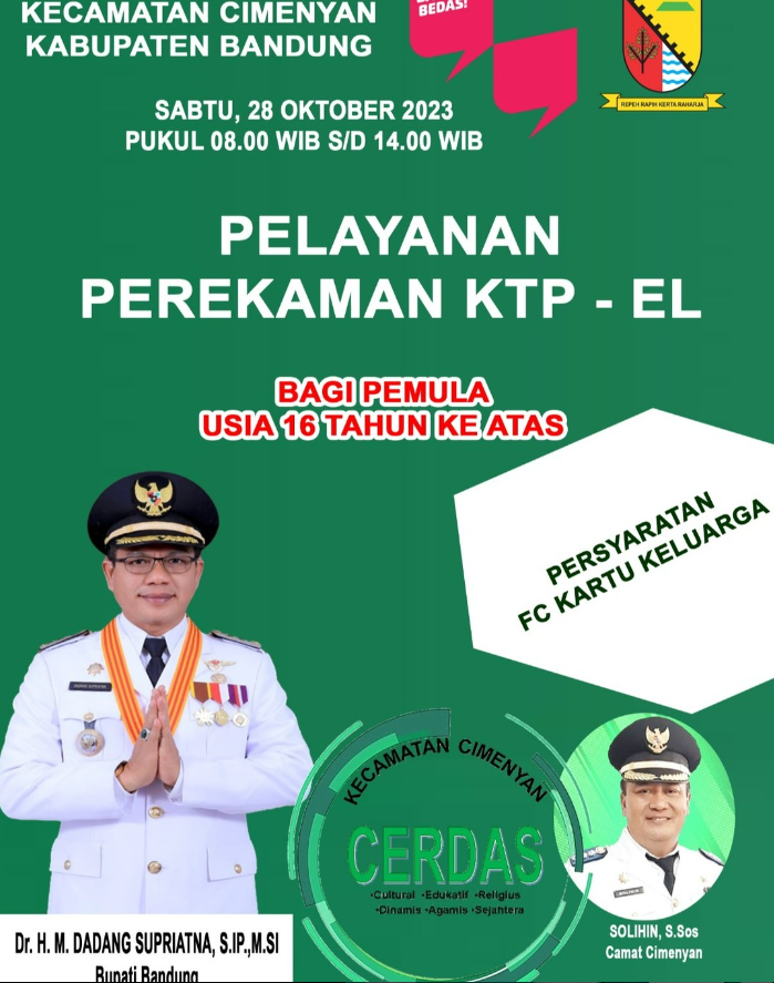 Layanan Perekaman KTP El Kecamatan Cimenyan