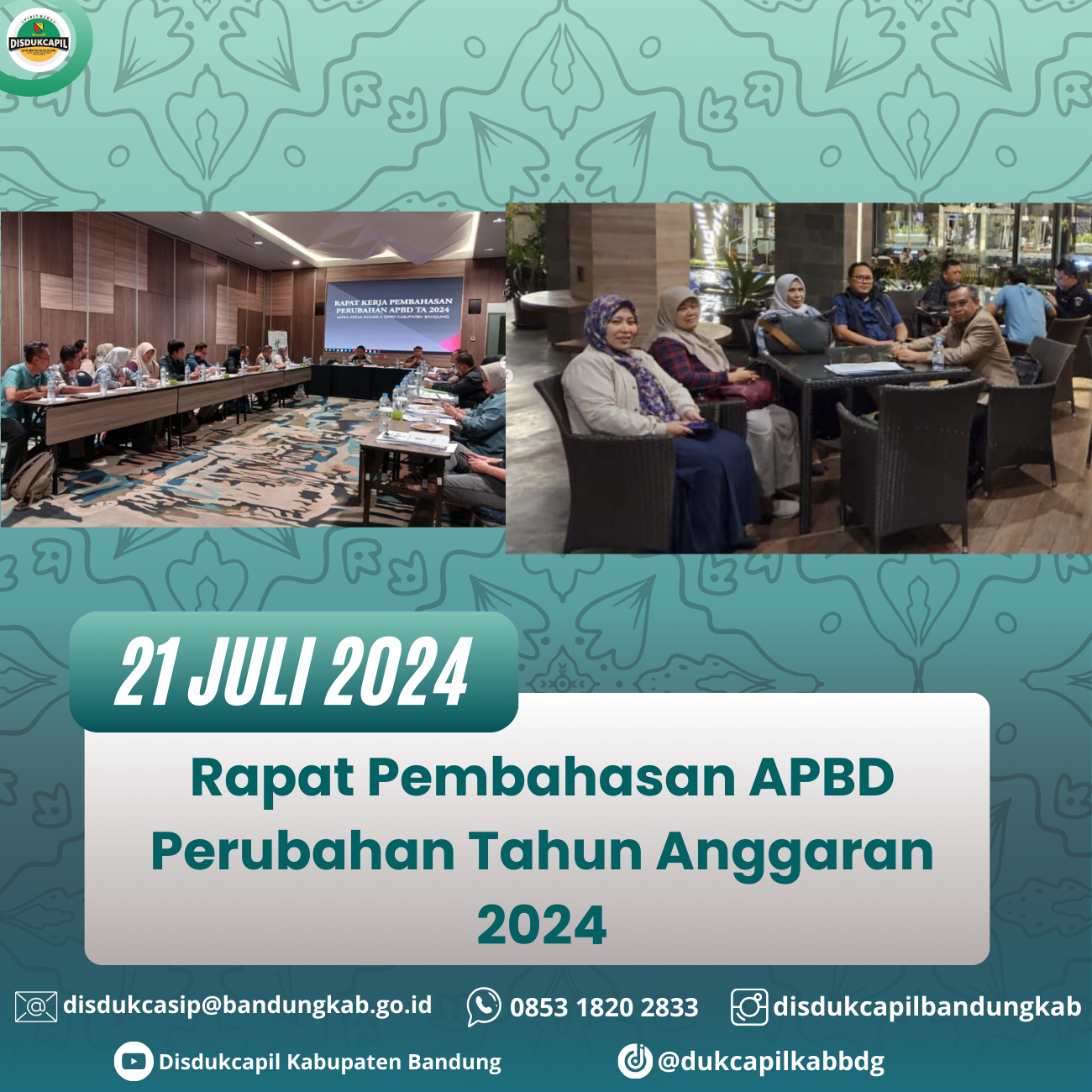 Rapat Pembahasan Apbd Perubahan Tahun Anggaran